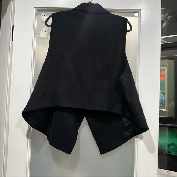 Torrid Studio Ponte Buttoned Tailored Suit Vest - Picture 7 of 7